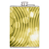 金ゴールドエレガントチャクラ禅ヨガスピリチュアル瞑想 フラスク (裏面)