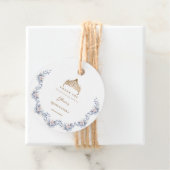 金ゴールドエレガントティアラブルーフローラキンセアニラ フェイバータグ (インサイチュ)