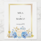 金ゴールドエレガントデコワインラベル ワインラベル (シングルラベル)