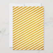 金ゴールドエレガントハッピーニューイヤーカスタム2022フォトカード 招待状 (裏面)