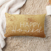 金ゴールドエレガントハヌカー腰枕 ランバークッション (ブランケット)