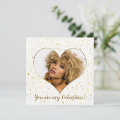 金ゴールドエレガントハートあなたが私のバレンタイン (スタンド正面)