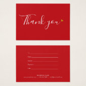 金ゴールドエレガントハートギフト券 (正面&裏面)