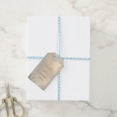 金ゴールドエレガントハートレースありがとうギフトラベル ギフトタグ (より糸付き)