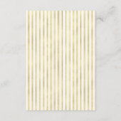 金ゴールドエレガントパイナップルアドバイスfor the Bride アドバイスカード (裏面)