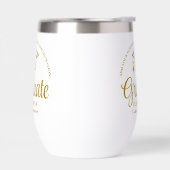 金ゴールドエレガントビジネススクール卒業MBA (左面)