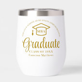 金ゴールドエレガントビジネススクール卒業MBA (背面)