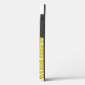 金ゴールドエレガントビーモノグラムケースメイトiPhoneケース Case-Mate iPhoneケース (裏面 / 左)