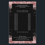 金ゴールドエレガントピンク両面フライヤー チラシ<br><div class="desc">銀エレガント薄紫ガラス製のデジタル画像と洗練されたデザイン。注:製造工程ではフィルムは使用され実在ず、色だけが完全に印刷される。データ、ロゴ、会社の詳細、および写真を数分で追加。</div>