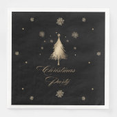 金ゴールドエレガントブラックのクリスマスパーティー (正面)