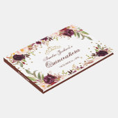 金ゴールドエレガントブルゴーニュフローラキンセアニェラ ゲストブック (コーナー)