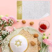 金ゴールドエレガントヘブライ人の通行人 ハンドタオル