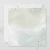 金ゴールドエレガントホリデーパーティー招待状 招待状 (裏面)