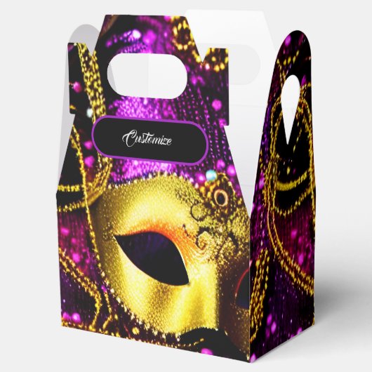 金ゴールドエレガントマスク切り妻 フェイバーボックス (オープン)