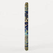 金ゴールドエレガントマンダラフラワーズブルーネブラ Case-Mate iPhoneケース (裏面/右)