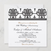 金ゴールドエレガントメタリック50周年記念パーティー 招待状 (正面)