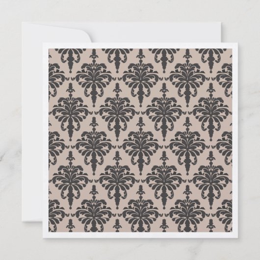 金ゴールドエレガントメタリック50周年記念パーティー 招待状 (裏面)