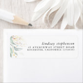 金ゴールドエレガントモダン林 ラベル (インサイチュ)