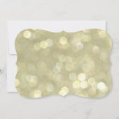 金ゴールドエレガントライトバルミツワー招待状 招待状 (裏面)