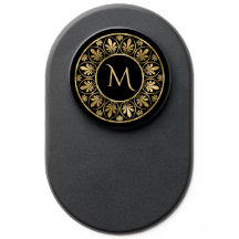 金ゴールドエレガントリーフ縁どモノグラム