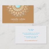 金ゴールドエレガントロータステン 名刺 (正面/裏面)