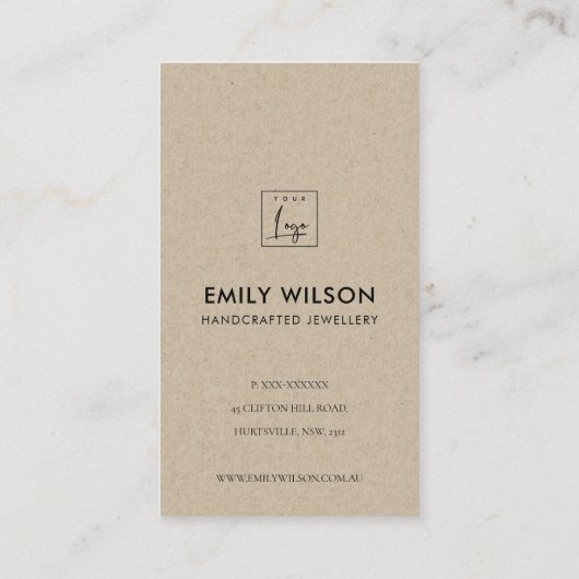 金ゴールドエレガントロータスフローラロゴショッピングありがとう 名刺 (裏面)