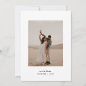 金ゴールドエレガントワックスシユニークール日付の保存 セーブザデート (裏面)