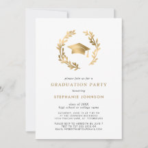 金ゴールドエレガント卒業冠及びリース卒業パーティー