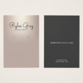 金ゴールドエレガント及びループ耳飾りディスプレイ (正面&裏面)