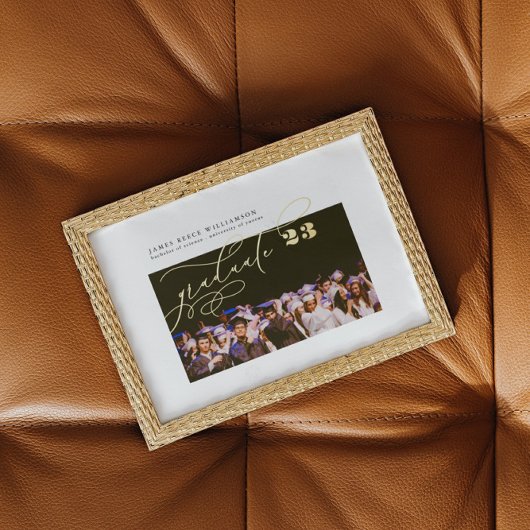 金ゴールドエレガント大学院写真クラス2023 箔ポスター