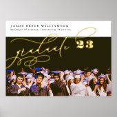 金ゴールドエレガント大学院写真クラス2023 箔ポスター (正面)