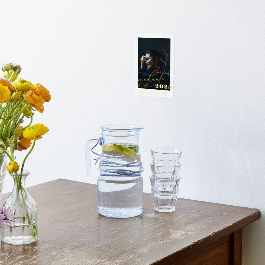 金ゴールドエレガント大学院写真クラス 箔ポスター (レイダウン (キッチン))