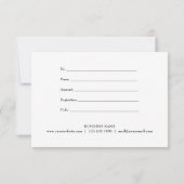 金ゴールドエレガント大理石ギフト証明書 (裏面)