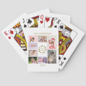 金ゴールドエレガント家の写真集父の日 トランプ (裏面)