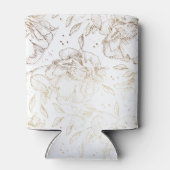 金ゴールドエレガント文字結婚ギフト 缶クーラー (裏面)