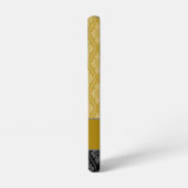 金ゴールドエレガント日本の立和久模様 SAMSUNG GALAXYケース (左側面)