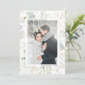 金ゴールドエレガント植物緑化写真 シーズンカード (スタンド正面)