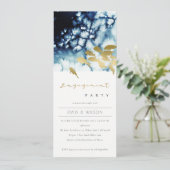 金ゴールドエレガント海軍の水中魚類婚約 招待状 (スタンド正面)