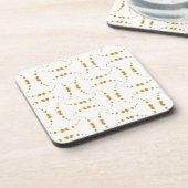 金ゴールドエレガント点 コースター (左側)