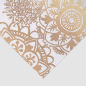 金ゴールドエレガント白曼荼羅図 薄葉紙 (詳細)