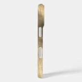 金ゴールドエレガント白黒大理石モノグラム追加 Case-Mate iPhoneケース (裏面 / 右)