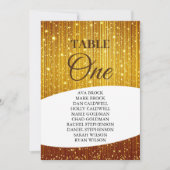 金ゴールドエレガント表1座席表 招待状 (正面)