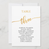 金ゴールドエレガント表3座席表 招待状 (裏面)