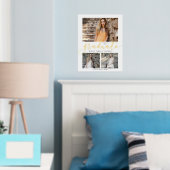 金ゴールドエレガント院卒期卒業記念 箔ポスター (インサイチュ (寝室))