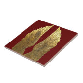 金ゴールドエンジェルウイングセラミックタイル タイル (側面)