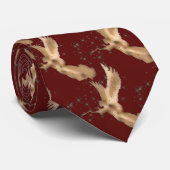 金ゴールドエンジェルスTRUMPETクリスマススターズスカイ ネクタイ (ロール)