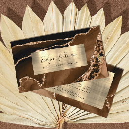 金ゴールドエージェント名刺 名刺