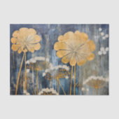 金ゴールドオリエンタルフローラ 薄葉紙 (正面)