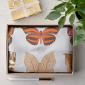 金ゴールドオレンジバタフライコレクションデカップージ 薄葉紙 (ギフト)