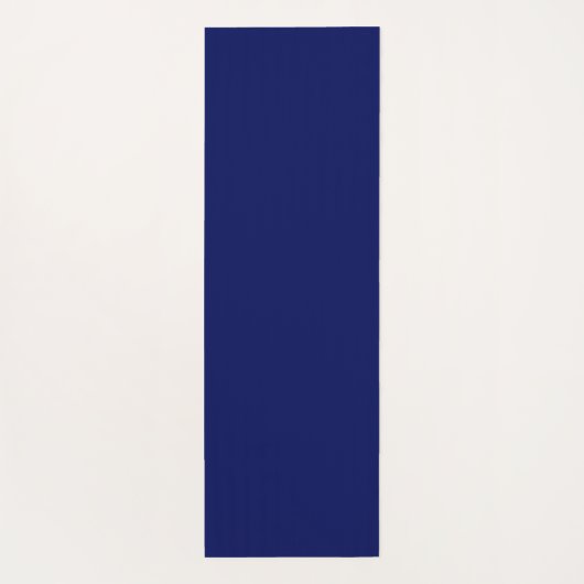 金ゴールドオンエレガント深いブルーフローラヘナマンダラ ヨガマット (裏面)